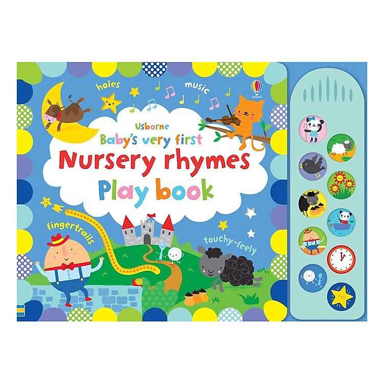 Sách Usborne Baby's Very First Nursery Rhymes Playbook