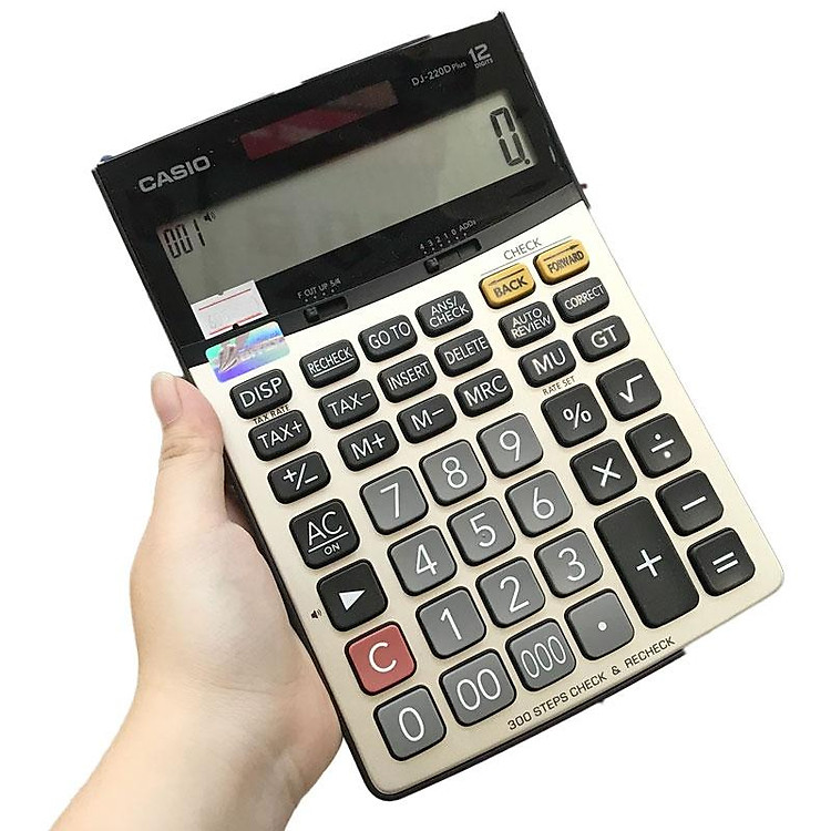 Máy Tính Casio DJ-220D Plus - Ảnh 4