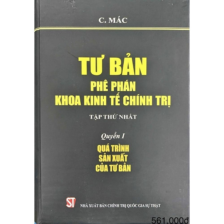 Tư Bản Phê Phán Khoa Kinh Tế Chính Trị