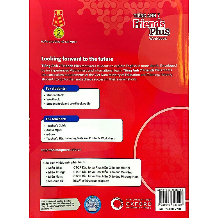 Tiếng Anh 7 Friends Plus - Workbook (2023) - Ảnh 5