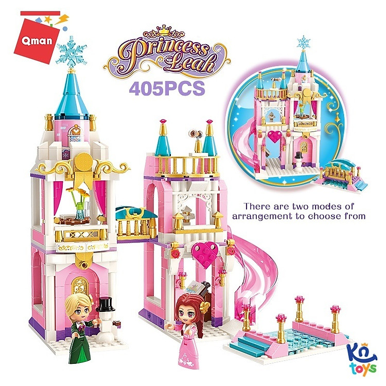 Đồ chơi lắp ráp Qman 2615 – Ngôi nhà Chính hãng Ưu đãi