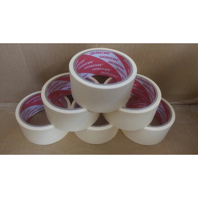 Băng Keo Giấy 48mm (6 cuộn) - Ảnh 2