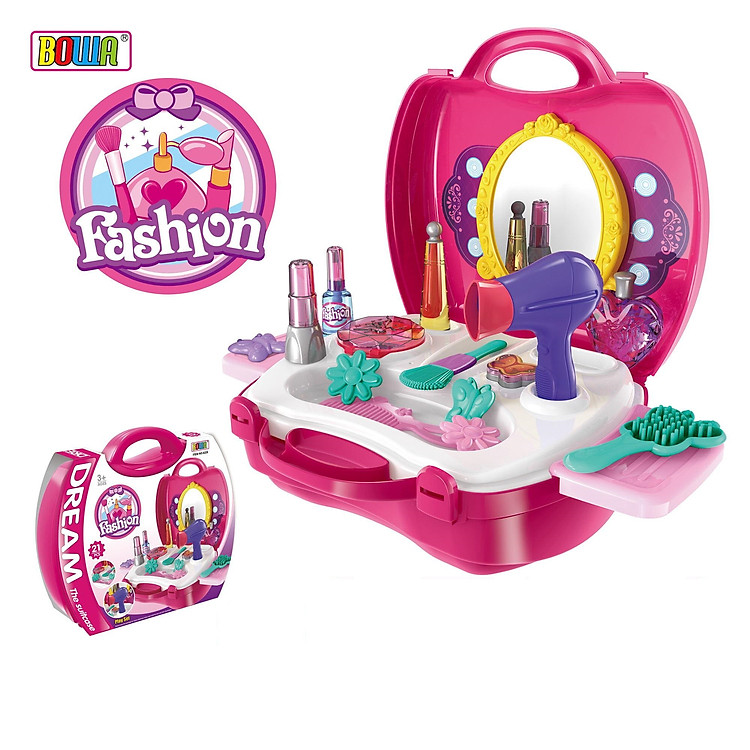 Bộ đồ chơi BOWA - Vali trang điểm Chính hãng Tiết kiệm - Hình ảnh 4
