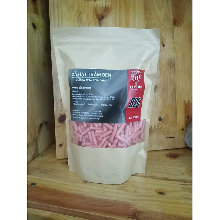 b26 xả hạt trắm đen