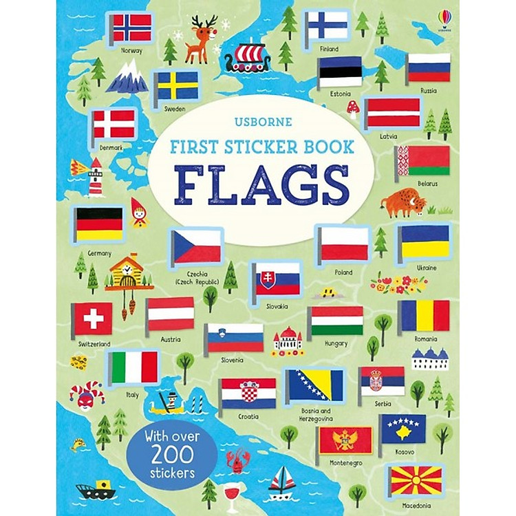Sách Usborne Flags