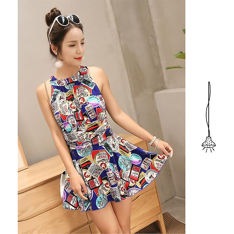 Bộ đồ bơi nữ cao cấp dạng váy kèm quần dễ mặc- Hàng loại 1