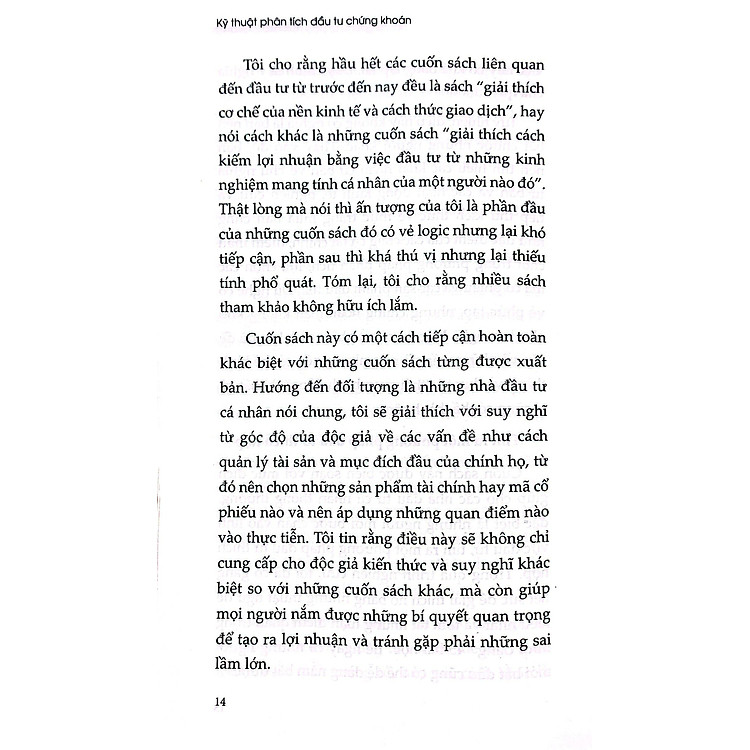 Kĩ Thuật Phân Tích Đầu Tư Chứng Khoán - Ảnh 4