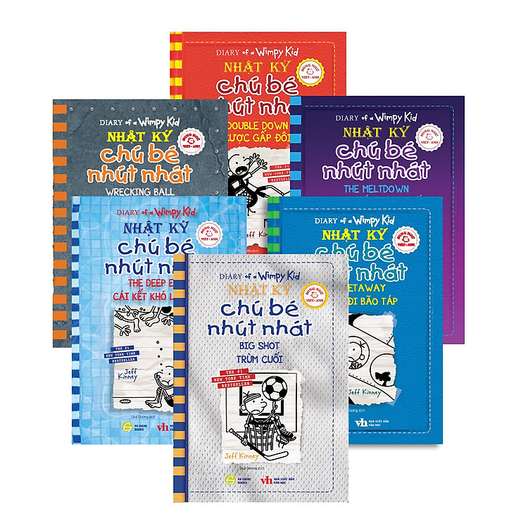 Nhật Ký Chú Bé Nhút Nhát – Diary Of A Wimpy Kid (Bộ 6 tập 11-16)