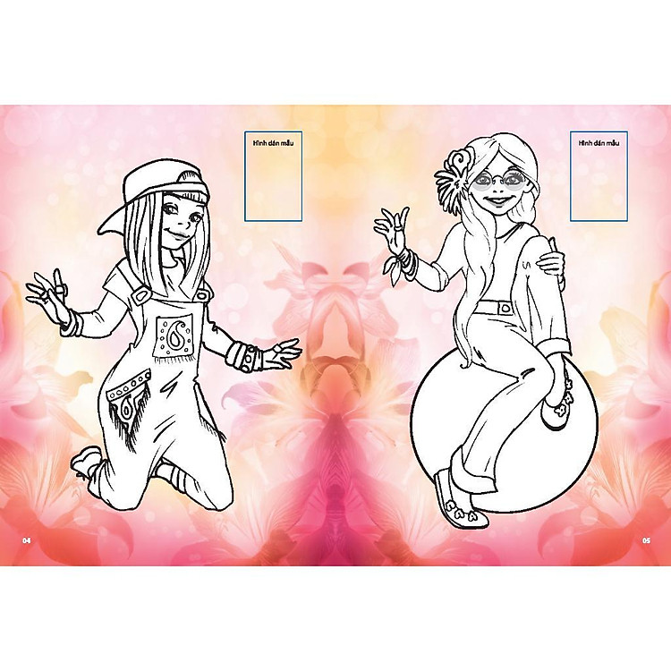 Dán Hình & Tô Màu Sticker Girl Fashion Nhà Thiết Kế Tài Ba - Tập 5 - Ảnh 4