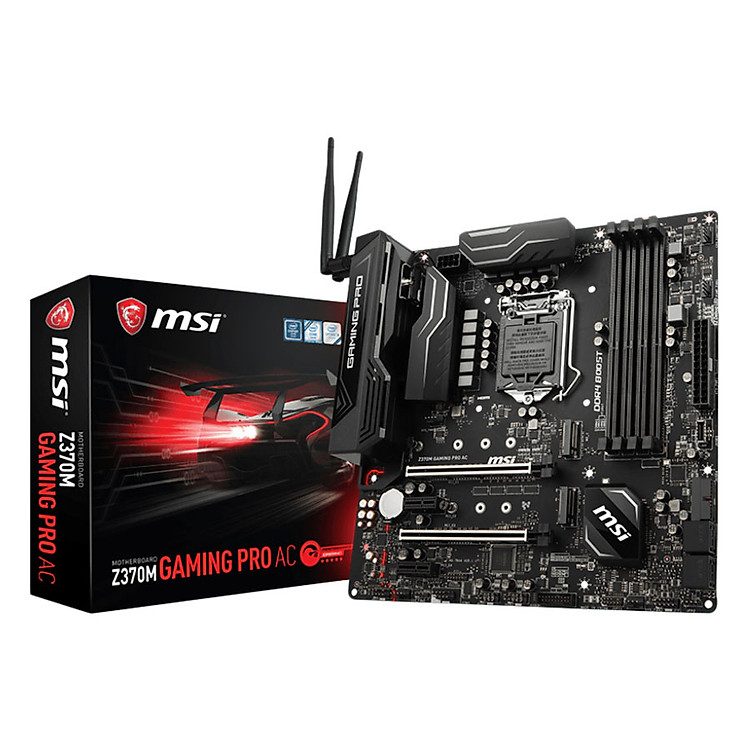Bo Mạch Chủ Mainboard MSI Z370M GAMING PRO AC Socket 1151 - Hàng Chính Hãng