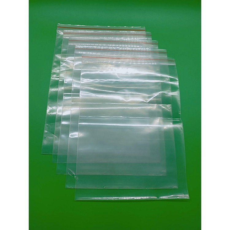 1KG TÚI ZIPPER CHỈ ĐỎ ĐỰNG THỰC PHẨM