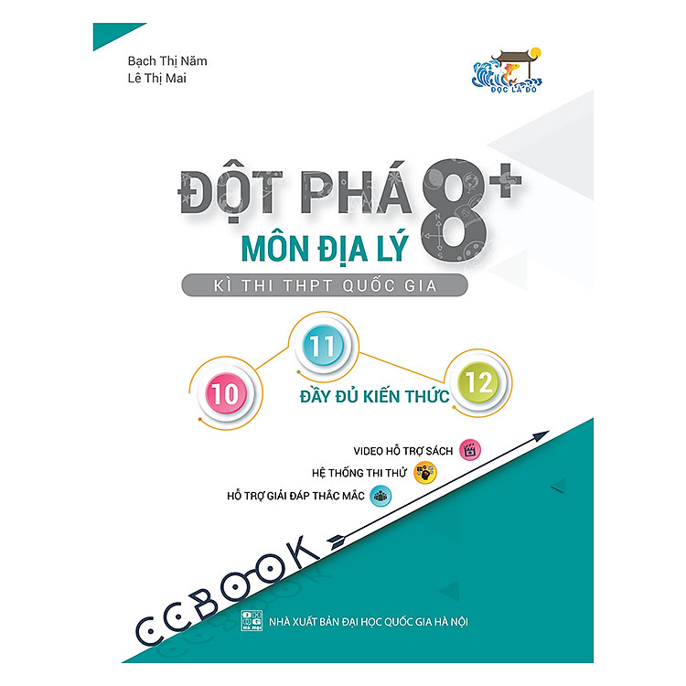 Sách Đột Phá 8+ Kì Thi THPT Quốc Gia Môn Địa Lý