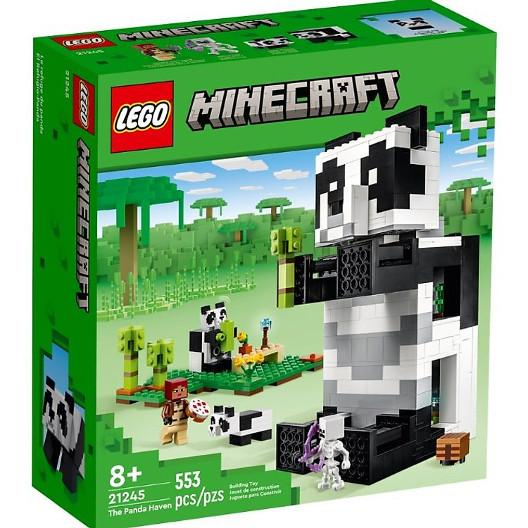 Mua LEGO Minecraft 21245 - Ngôi Nhà Gấu Trúc Chính hãng Giá tốt - Hình ảnh 2