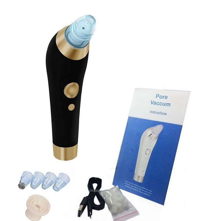 Máy hút mụn cao cấp có đèn LED xanh diệt khuẩn