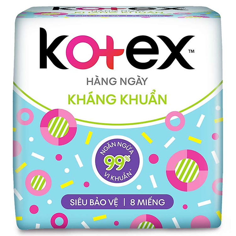 Băng Vệ Sinh Kotex Hằng Ngày Siêu Bảo Vệ 8*48