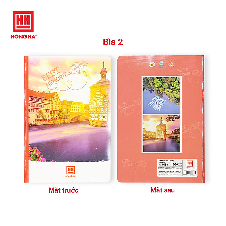 Vở Kẻ Ngang Hồng Hà 200 Trang (Gáy Ghim) - Ảnh 4