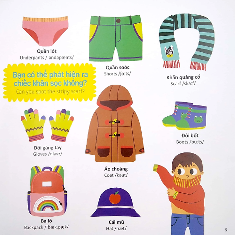 A World Of Words - Thế Giới Từ Vựng Cho Bé - Ảnh 3