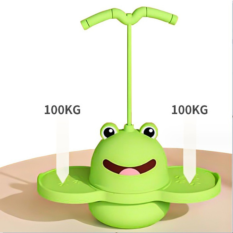 Bóng nhảy trẻ em Ếch Cười - Xanh Chính hãng Giá rẻ - Hình ảnh 4