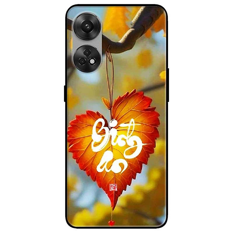 Ốp lưng cho Oppo Reno 2Z, 2F - 6z - 7z 5G - 8z 5G - A96 5G - 8T 4G - 8T 5G - Lá Bình An - Hàng Chính Hãng