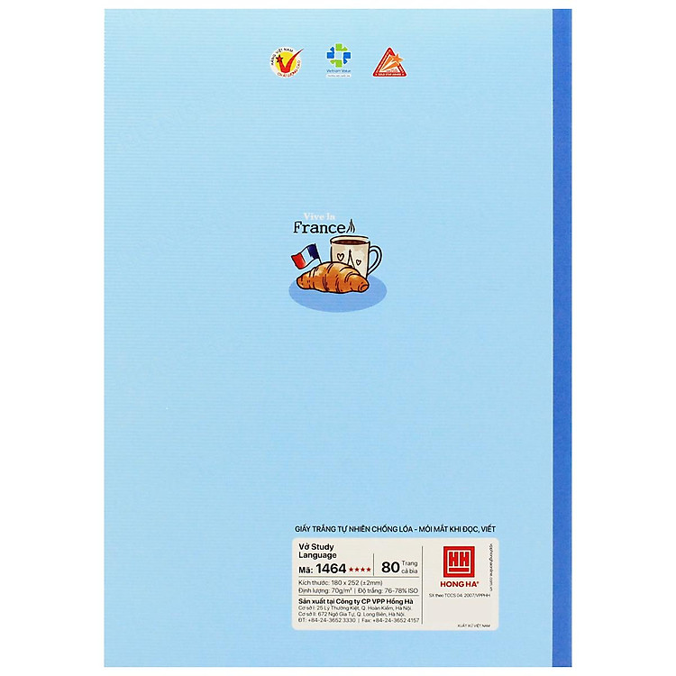 Tập Gáy Ghim Study Language (80 trang, 70gsm) - Ảnh 6