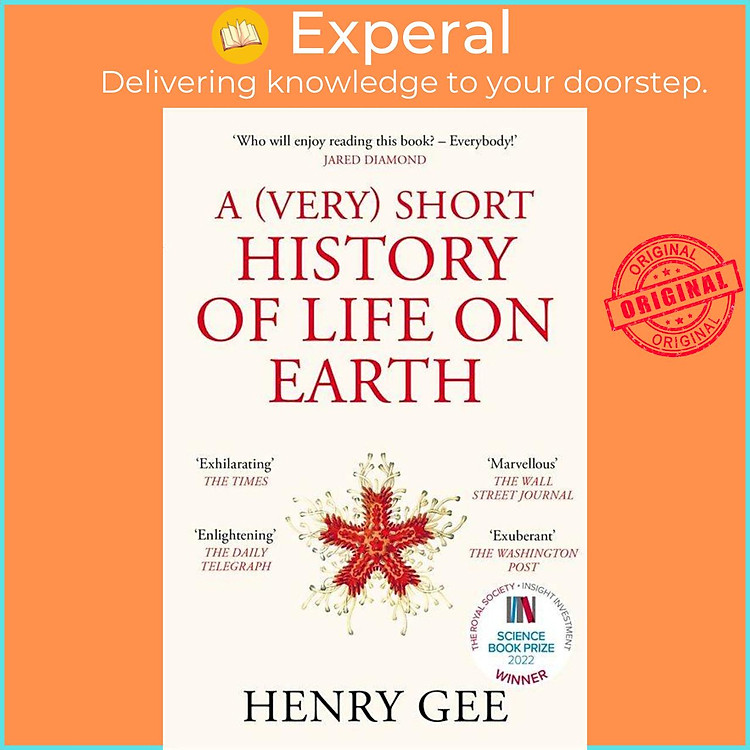 Sách - A (Very) Short History of Life On Earth - 4.6 Billion Years in 12 Chapters by Henry Gee (UK edition, paperback)