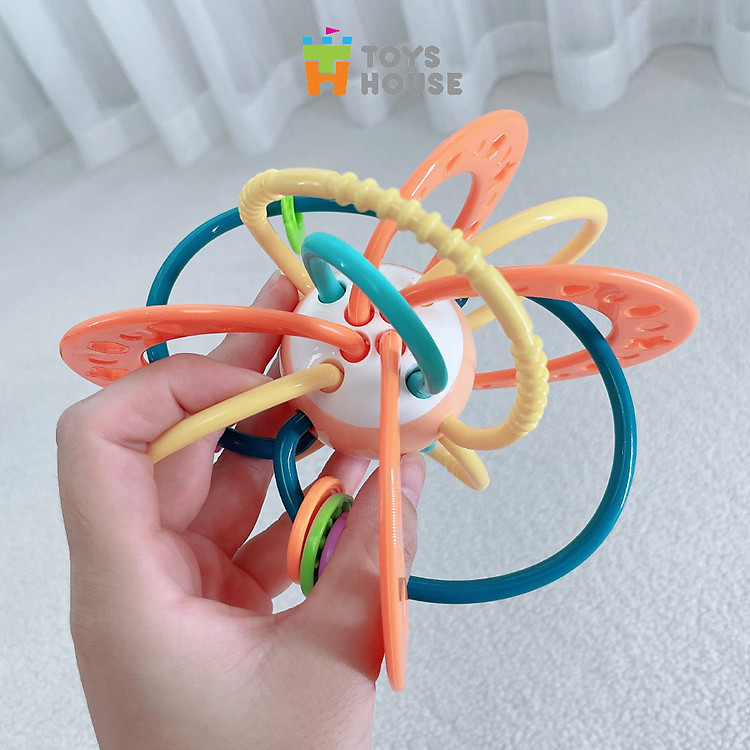 Đồ chơi bóng vòng nhựa mềm cho bé Chính hãng Giá rẻ - Hình ảnh 4