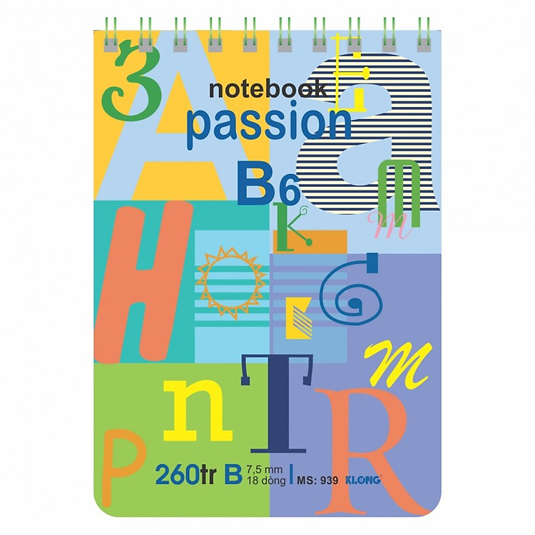 Sổ Lò Xo KLONG B6 (260 trang) - Ảnh 6