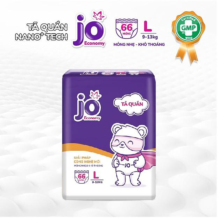 Tã quần Jo Economy size S40/M72/L66/XL60/XXL54 Uy tín Tiết kiệm - Hình ảnh 3