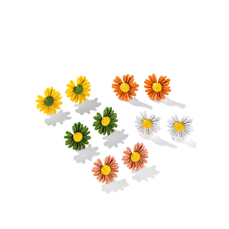 Khuyên tai CCYLD MTP Bông tai Hoa Cúc