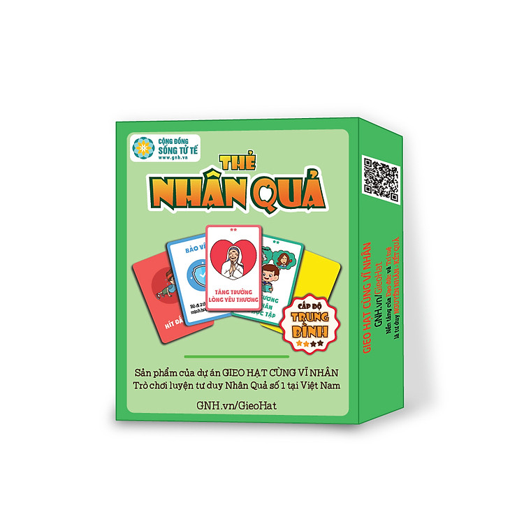 Bộ Thẻ Nhân Quả (Cấp Độ Trung Bình) | Game Tư Duy Nhân Quả Số 1 Tại Việt Nam