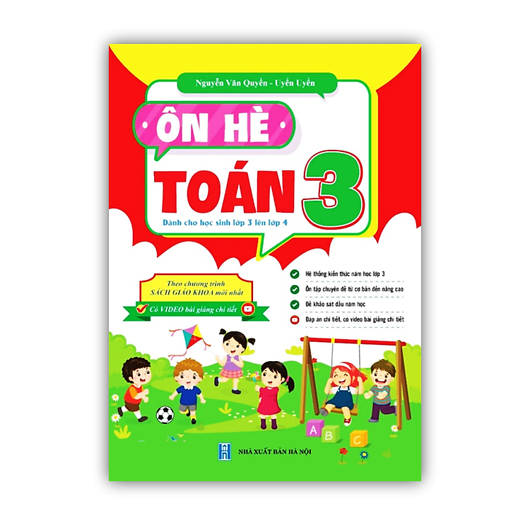 Ôn Hè Toán 3 – Dành Cho Học Sinh Lớp 3 Lên Lớp 4