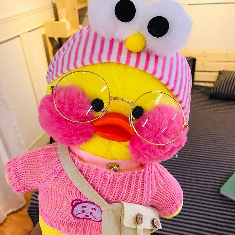 Gấu Bông Vịt Má Hồng 30cm Chính hãng Ưu đãi - Hình ảnh 2