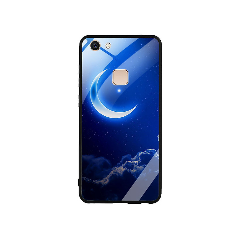 Ốp Lưng Kính Cường Lực cho điện thoại Vivo V7 - 0220 MOON01