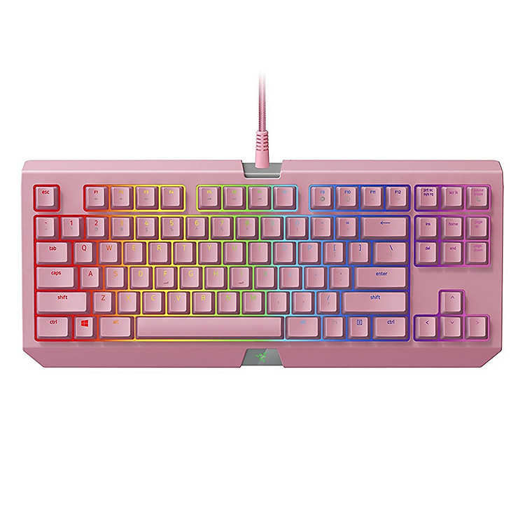 Bàn Phím Cơ Có Dây Razer Blackwidow Tournament Edition Chroma V2 Switch Tenkeyless (Quartz) - Hàng Chính Hãng