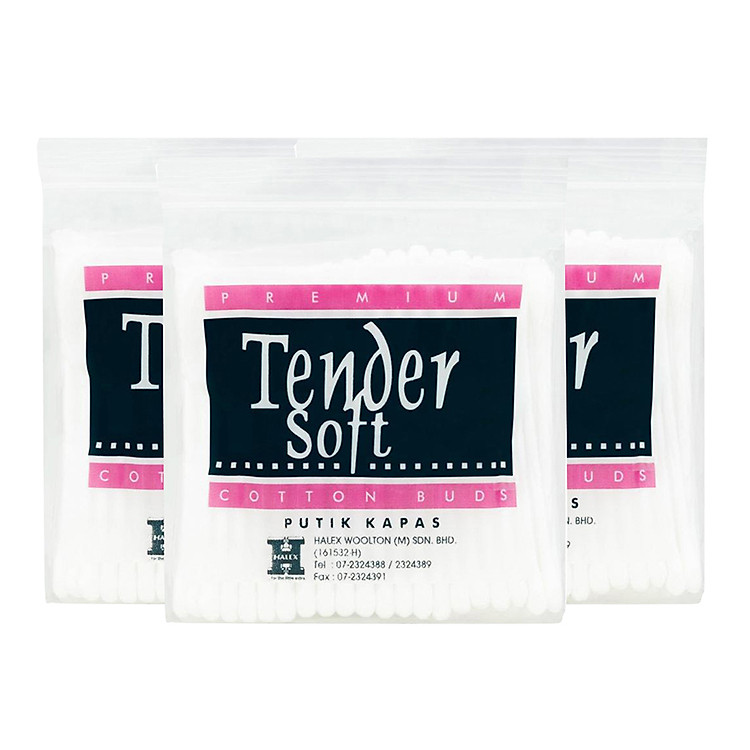 Tăm Bông Tender Soft Túi 80 Cây - 9556710000508