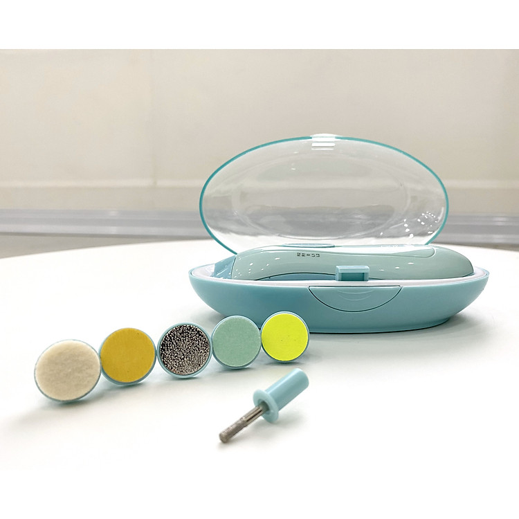 Máy mài móng, dũa móng tay 6 chi tiết an toàn chính hãng Umoo phụ vụ mẹ và bé từ sơ sinh