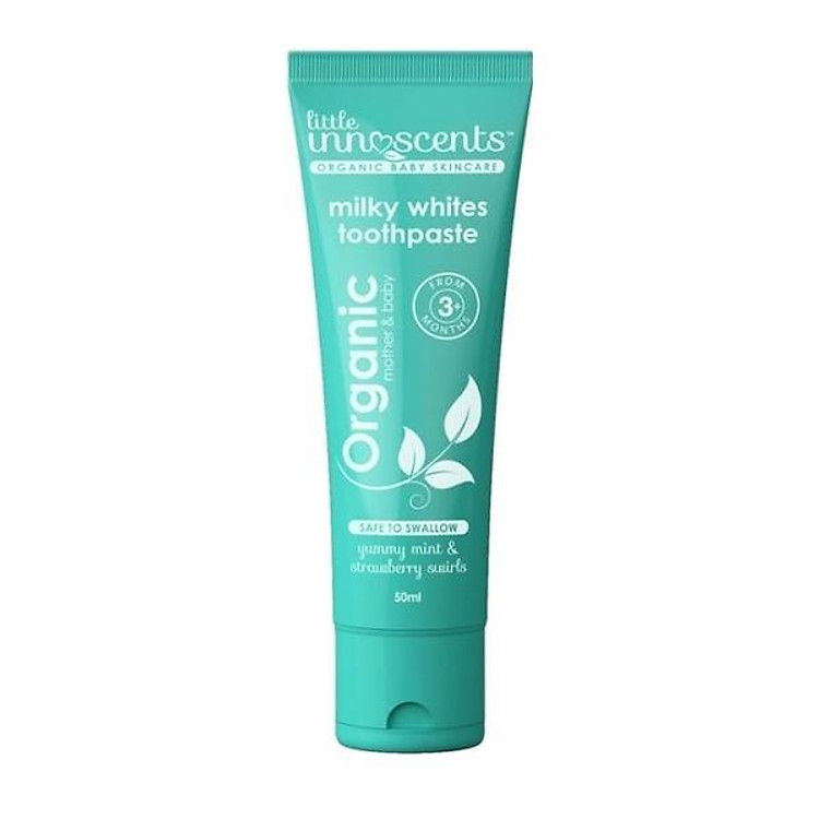 Gel đánh răng Little Innoscents Milky Whites Toothpaste 50ml