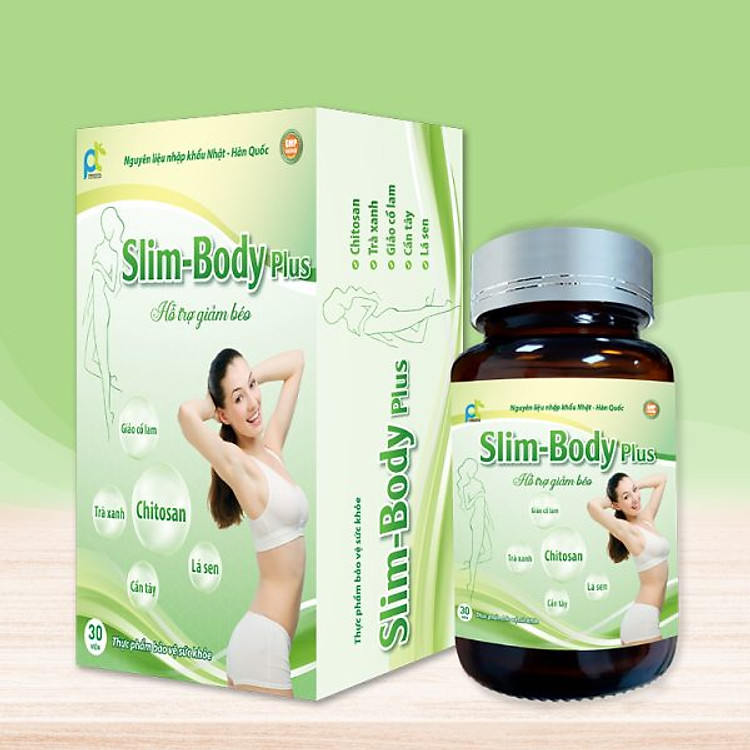 Viên Uống P&T Slim-Body Plus Hỗ Trợ Giảm Béo 30 Viên Slim-Body Plus