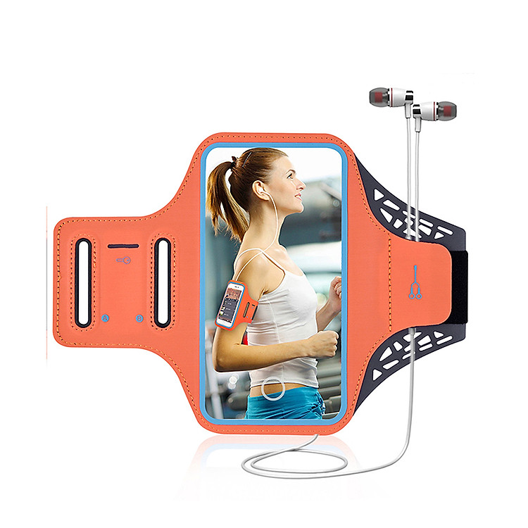 Bao Đeo Tay Điện Thoại Chạy Bộ Thể Dục Siêu Mỏng Nhẹ DT08