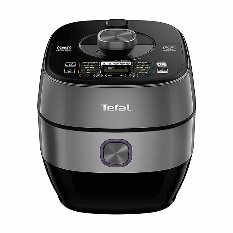 Nồi Áp Suất Tefal CY638868 5L Đen & xám, công suất 1300W - Bảo hành chính hãng 2 năm, hàng nhập khẩu.