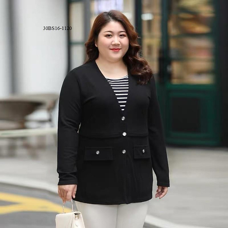 ÁO KIỂU NỮ PHỐI TRUNG NIÊN BIG SIZE - BS16-1120