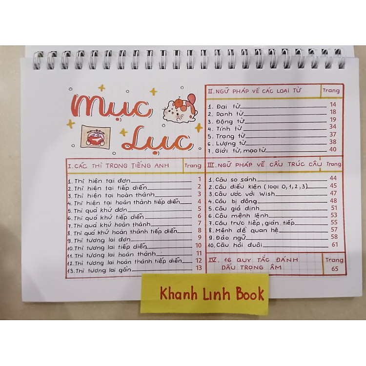 Takenote Tiếng Anh (Tổng Hợp Kiến Thức Từ Lớp 3 Đến Lớp 12) - Ảnh 3