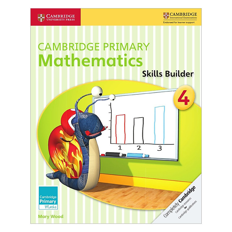 Sách Cambridge Primary Mathematics 4: Skills Builders