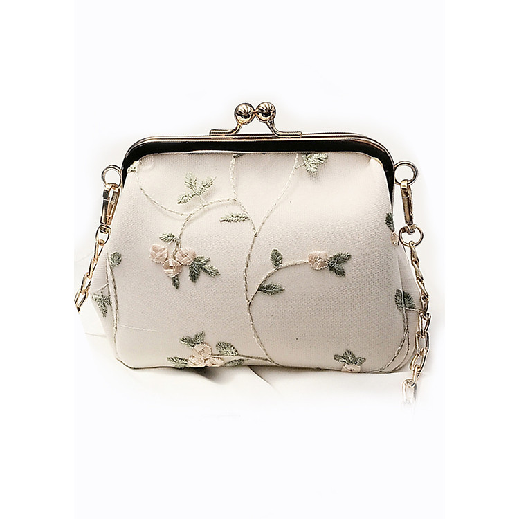 Túi Đeo Chéo Thêu Hoa NEVENKA N9102