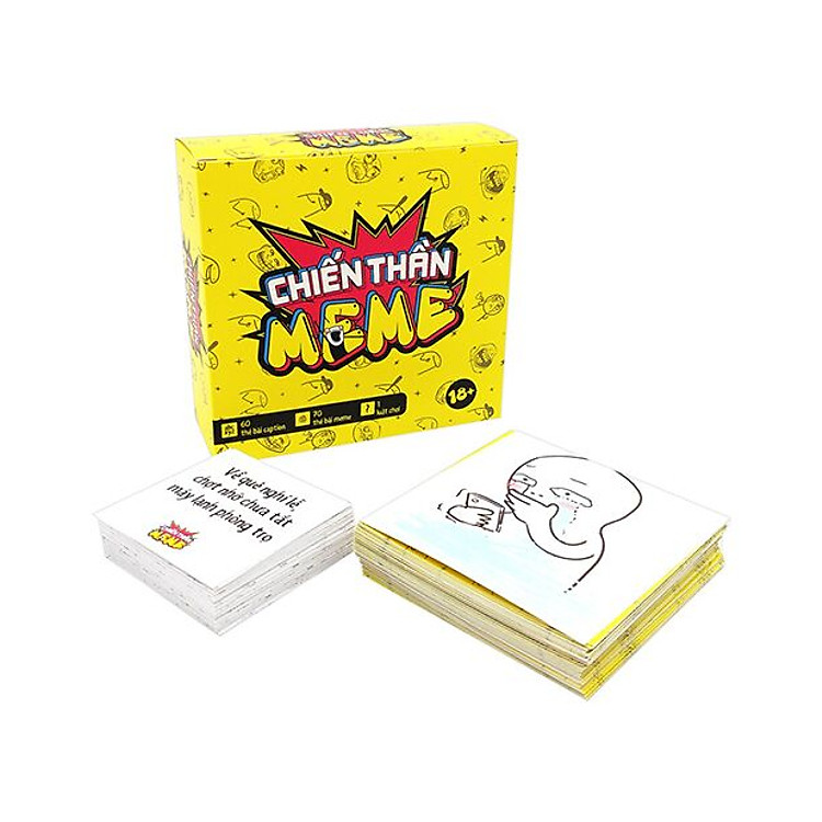Boardgame Thẻ Bài Chiến Thần Meme - BGV Chính hãng Giá rẻ - Hình ảnh 2