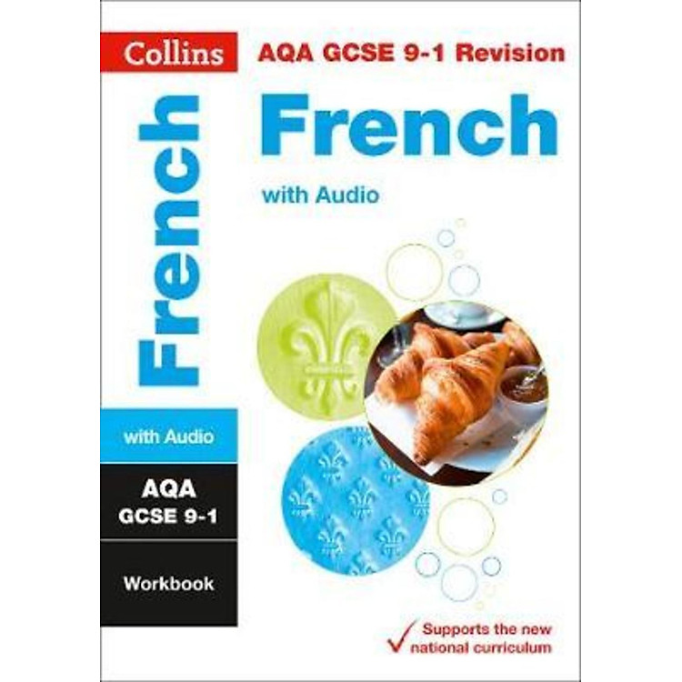 Sách - AQA GCSE 9-1 French Workbook : Ideal for Home Learning, 2021 Assessments by Collins GCSE (UK edition, paperback)