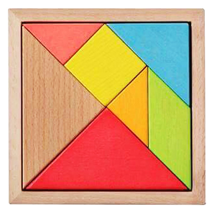 Tangram Trí Uẩn Khung Gỗ GCB Gh44