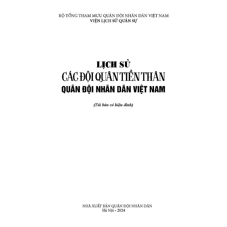 Lịch Sử Các Đội Quân Tiền Thân Quân Đội Nhân Dân Việt Nam - Ảnh 3