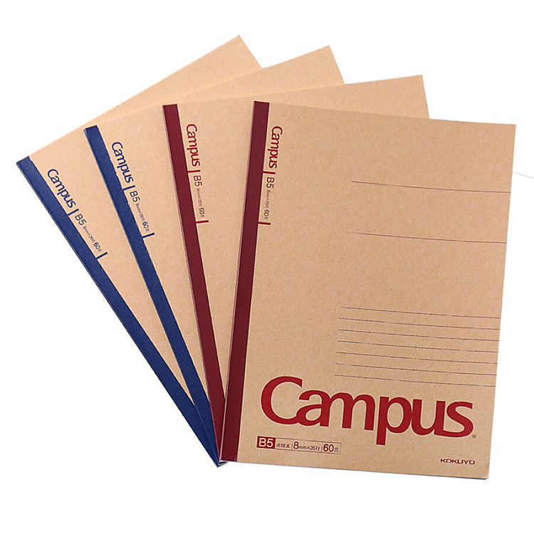 KOKUYO Campus Kraft Paper Binding Paper / Notepad / Soft Copy B5 / 60 Page 4 This color comes with WCN-CNB1615