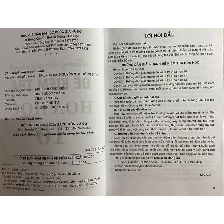 Hướng Dẫn Giải Nhanh Đề Kiểm Tra Hóa Học 10 - Ảnh 2